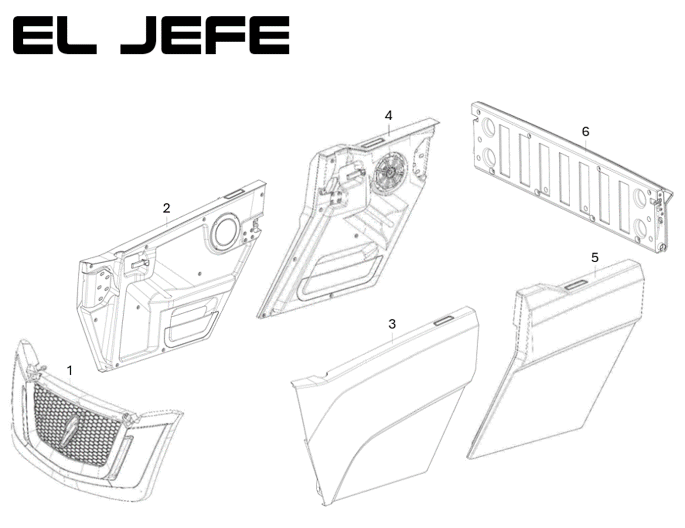 ASSEMBLY, FRONT GRILL