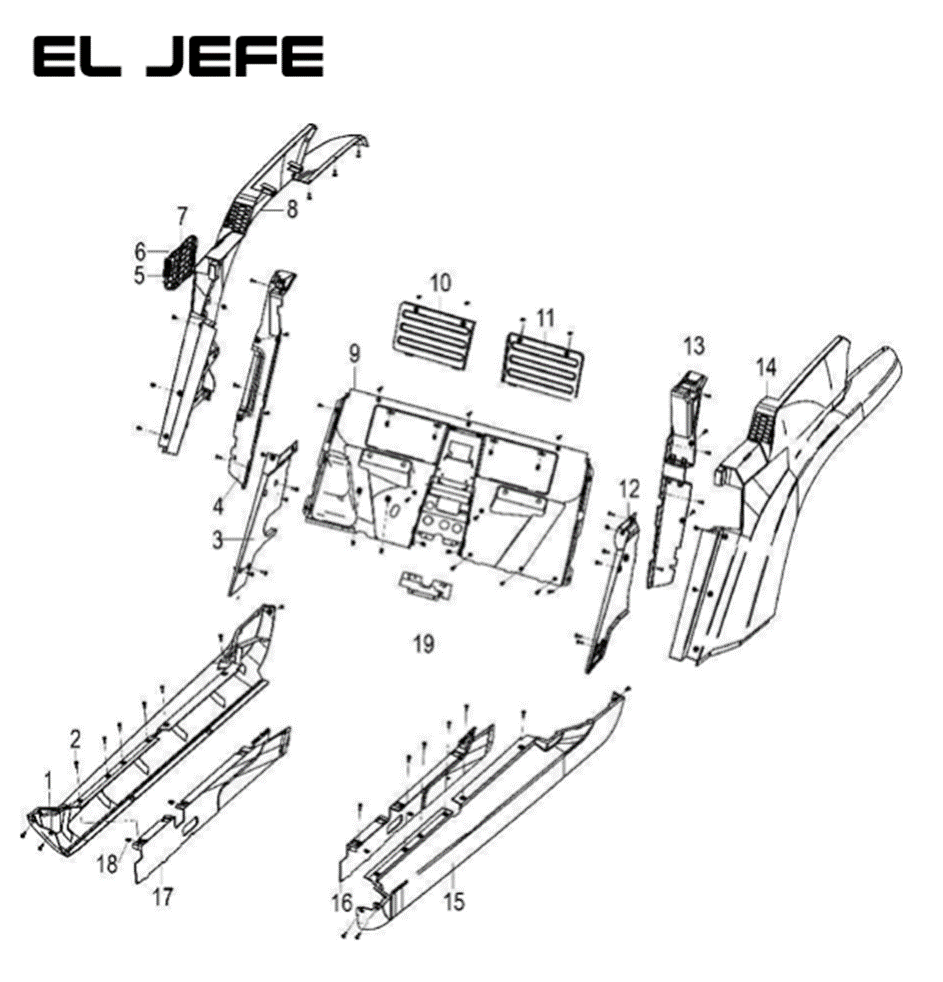 Nut clamp M6×6