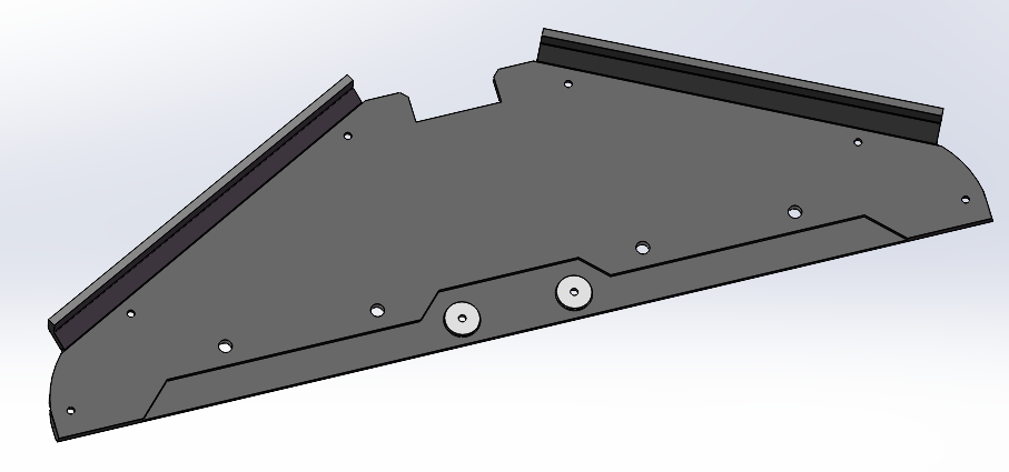 Thick Skid Plate- Front