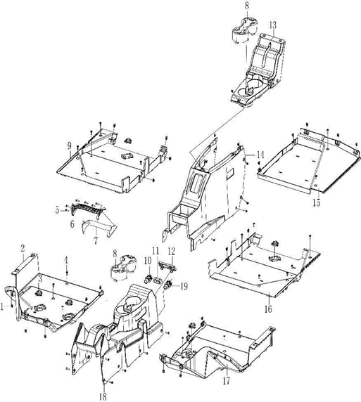 Hexagon socket pan head tapping screws ST5×20