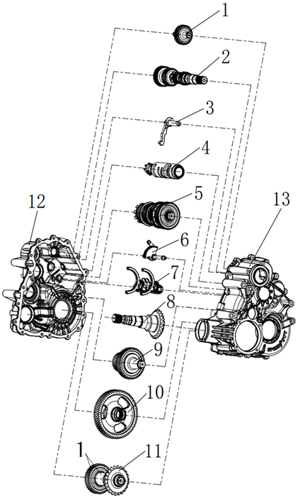 Rear diff case cover