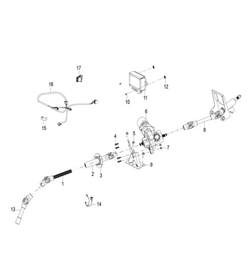 Steering Drive Shaft Assy V