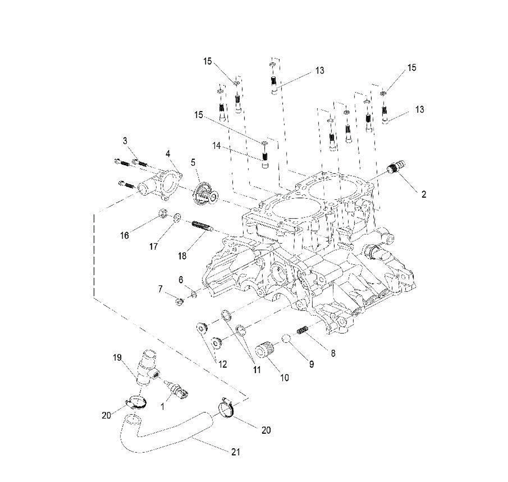 Thermostat  82℃