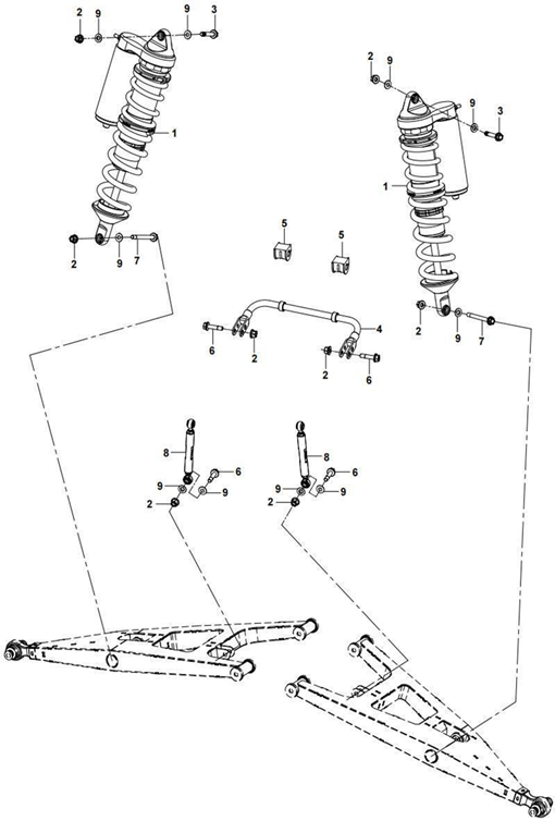 Front swaybar weld assembly