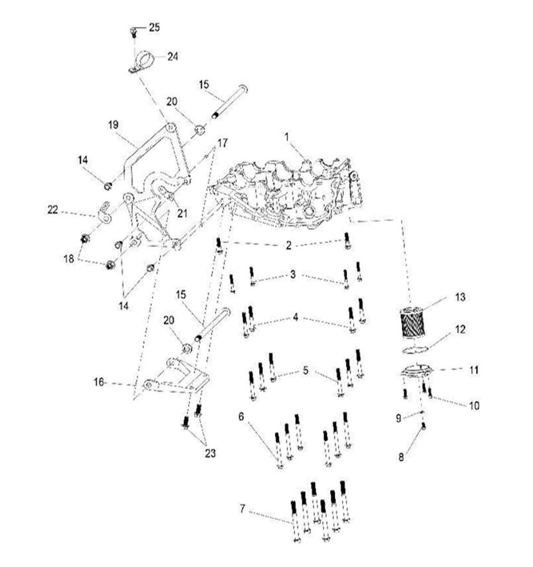 Oil filter cover