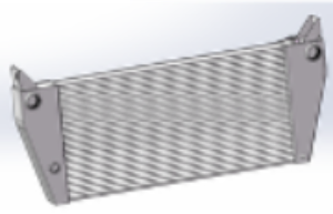 Speed UTV Front Mount Oil Cooler