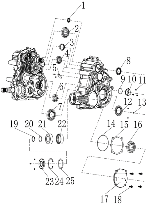 Needle bearing NK607225