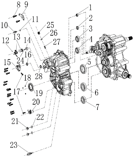 Front diff oil temperature sensor B03-2