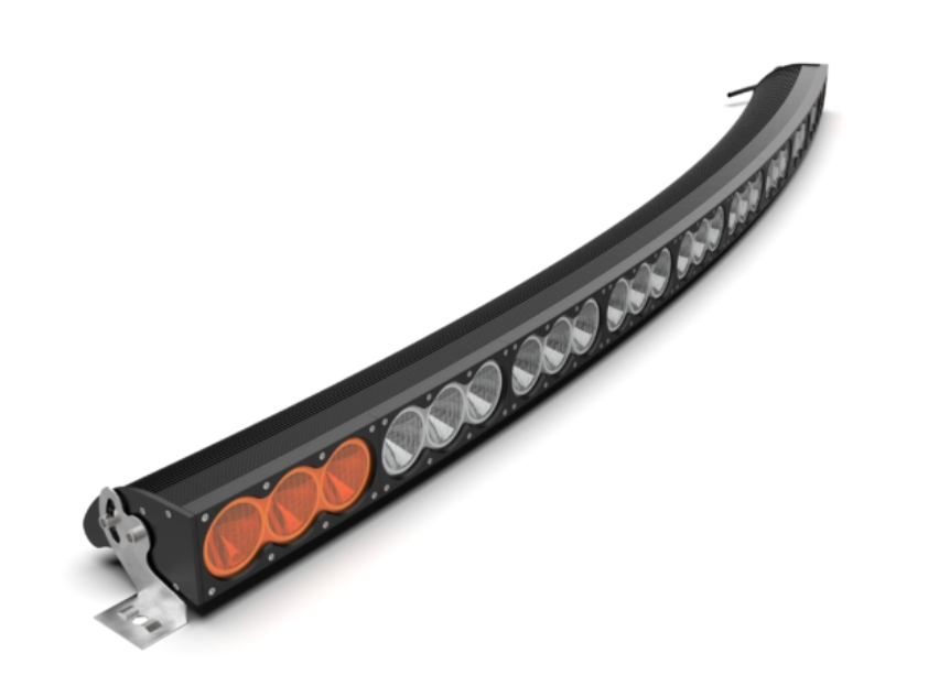 Speed 50 Inch Radius Light Bar with Speed Brackets