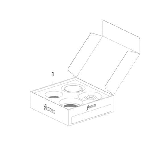 Shock slider assy