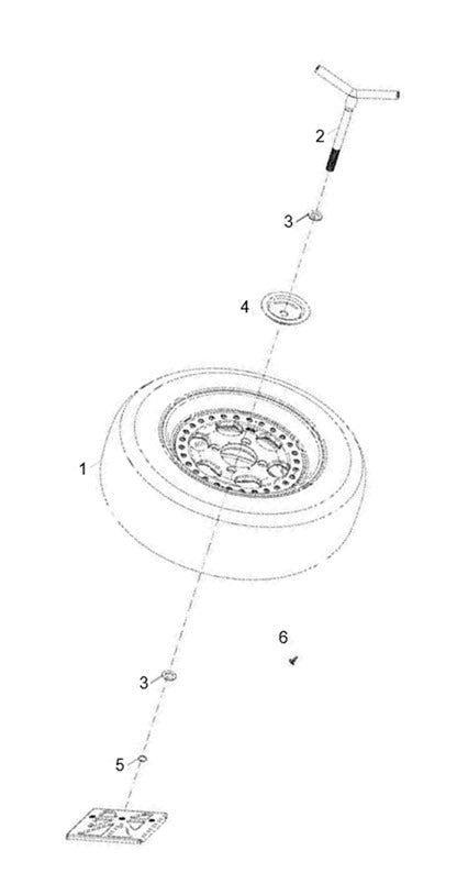 Spare tire securing I