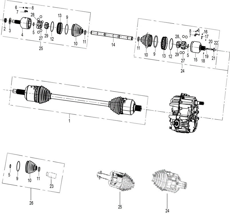 Intermediate shaft