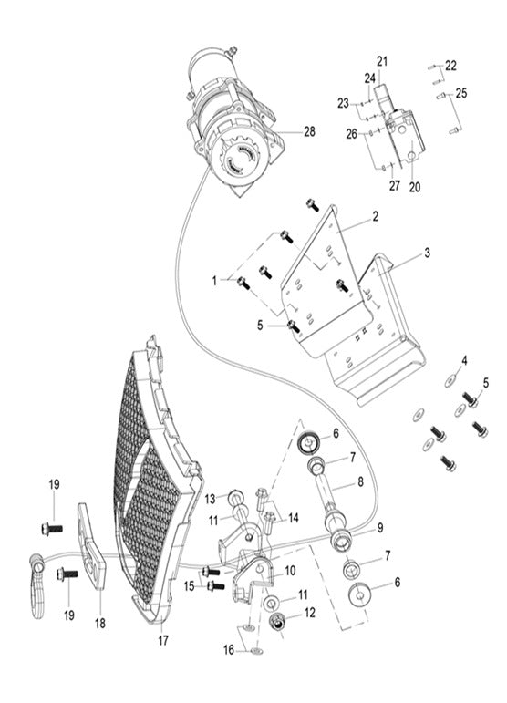 Hex nut M6