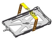Tool box mounting bracket