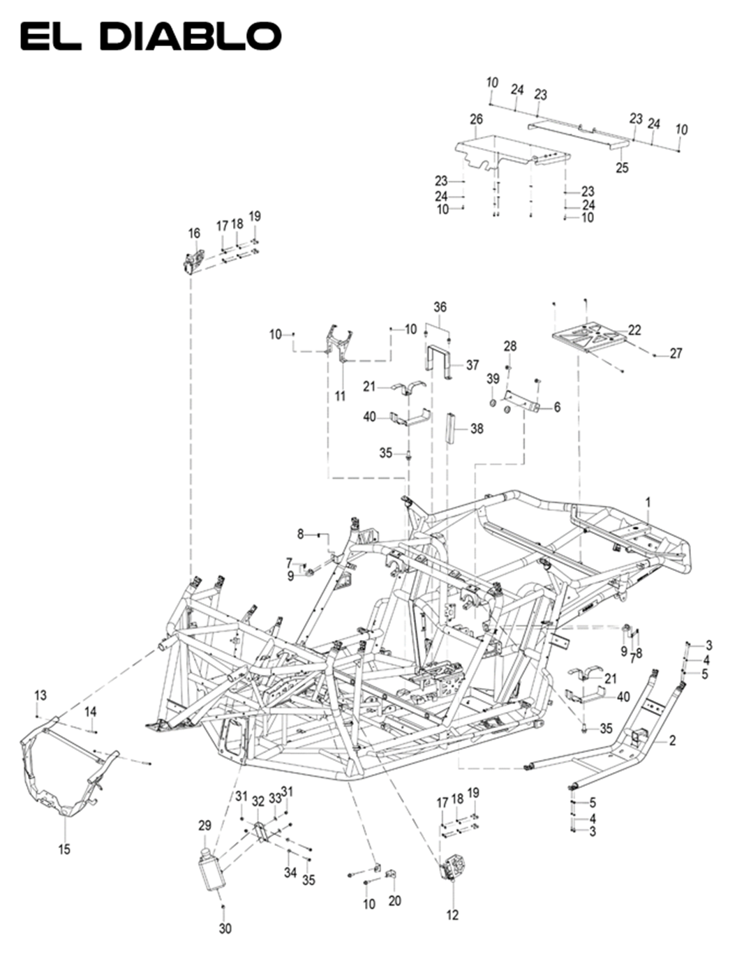 FRAME, TAILCAGE