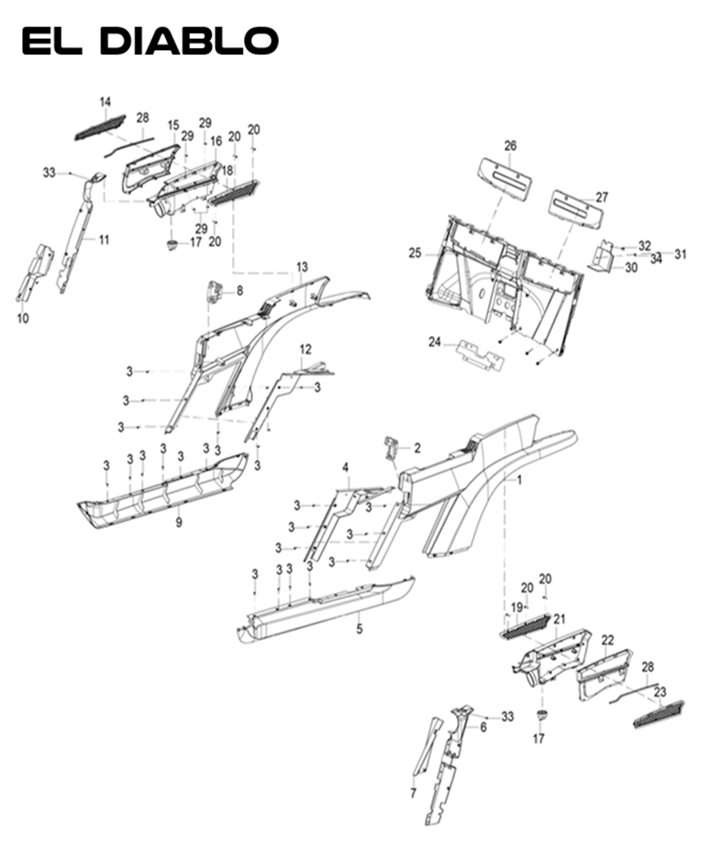 Handle switch B