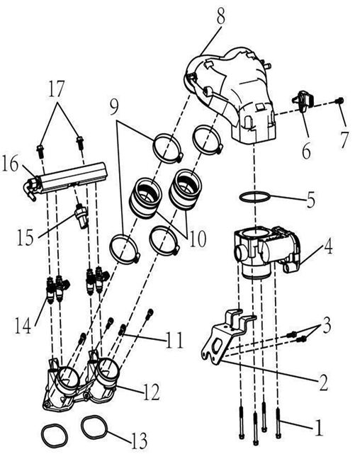 Fuel pressure sensor BY120207
