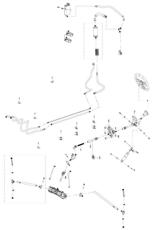 Steering column assy