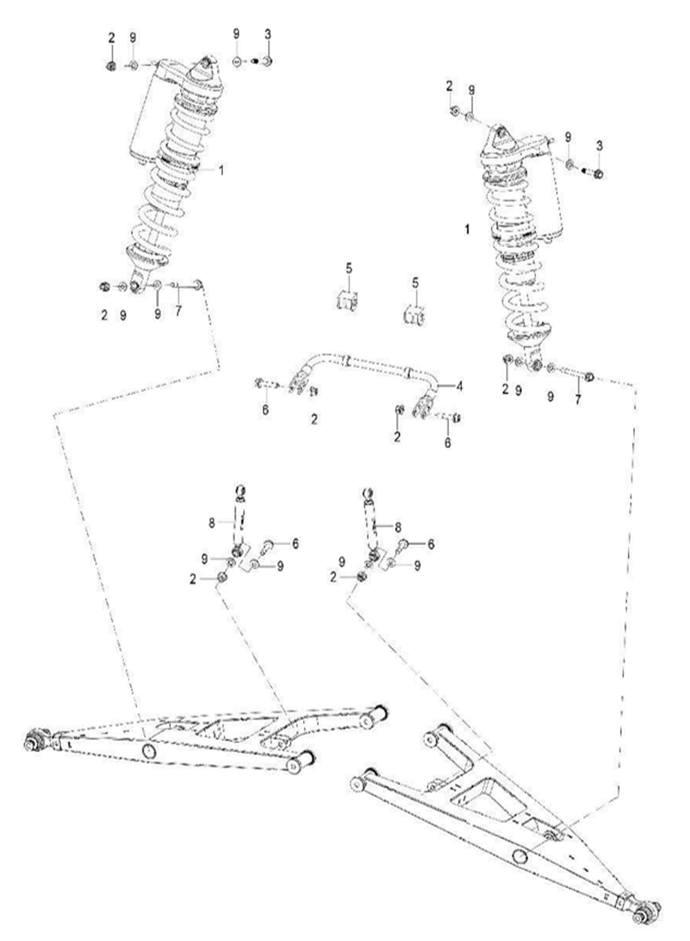 Front swaybar weld assembly