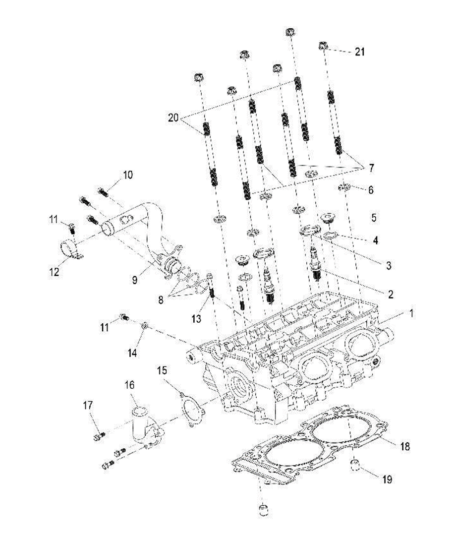 SPD Spark plug SR312-10