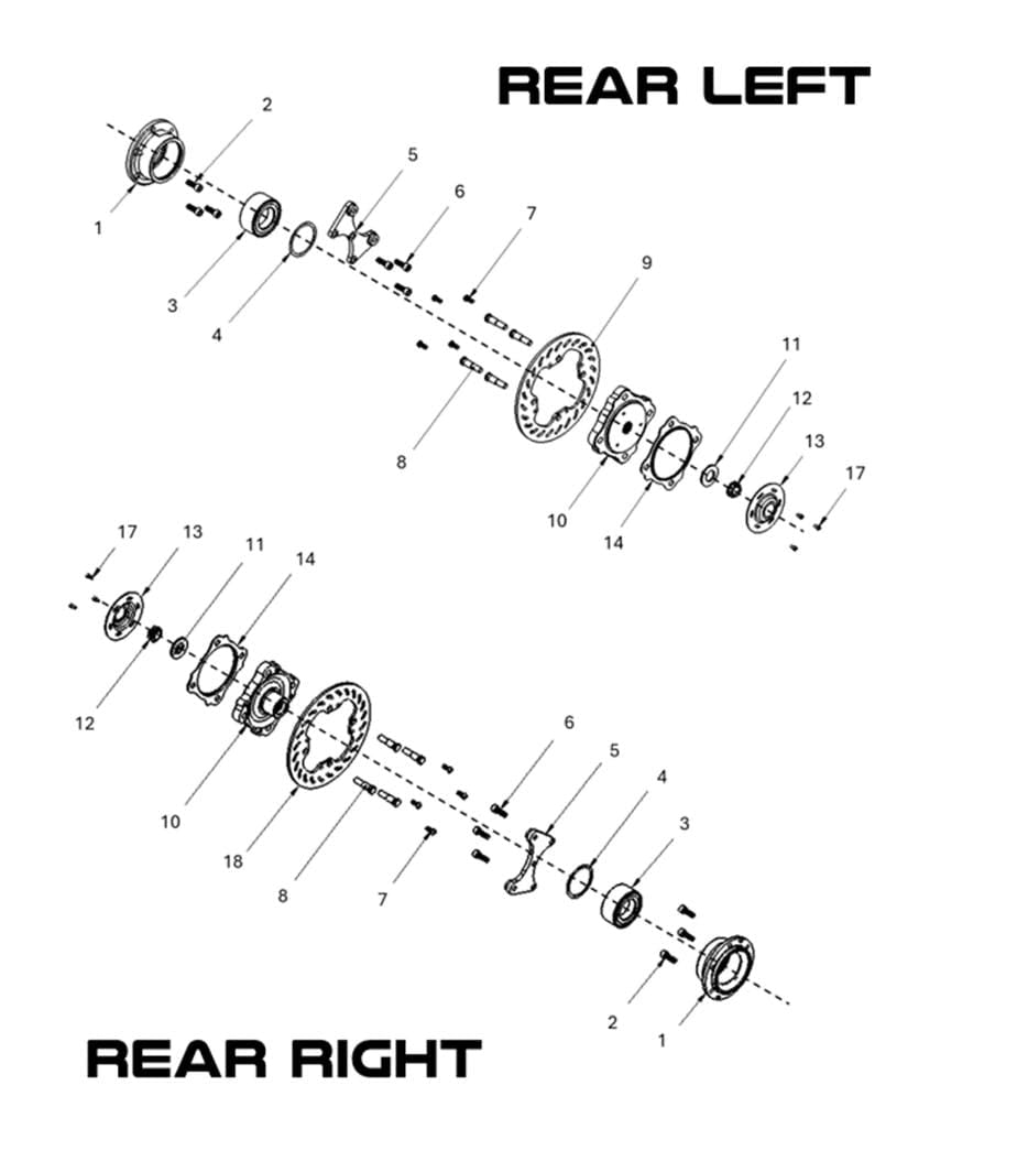 Front left brake pad