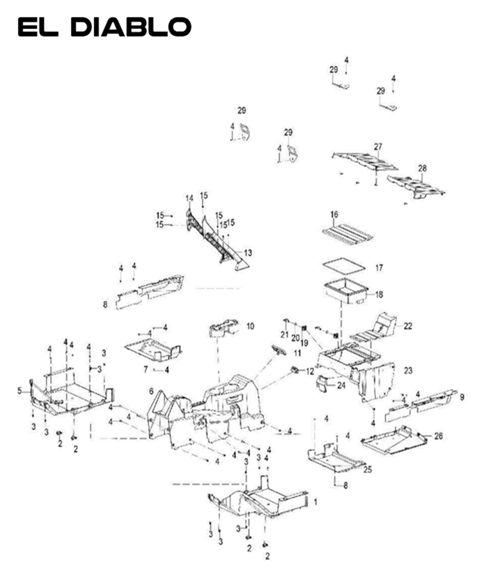 Nut clamp M6×6