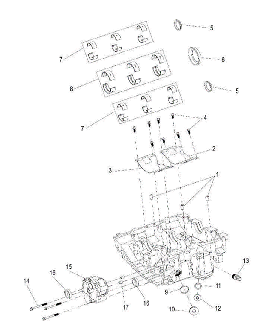 Hex bolt with flange M6×60