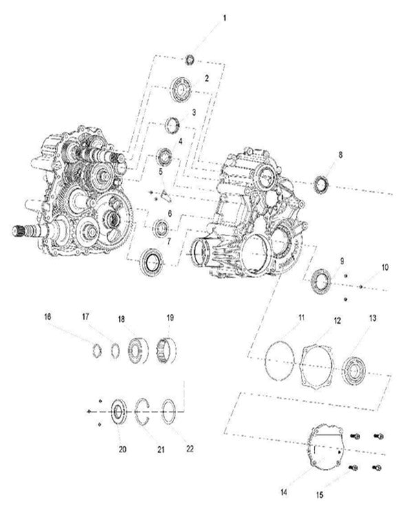 X bearing seat gasket