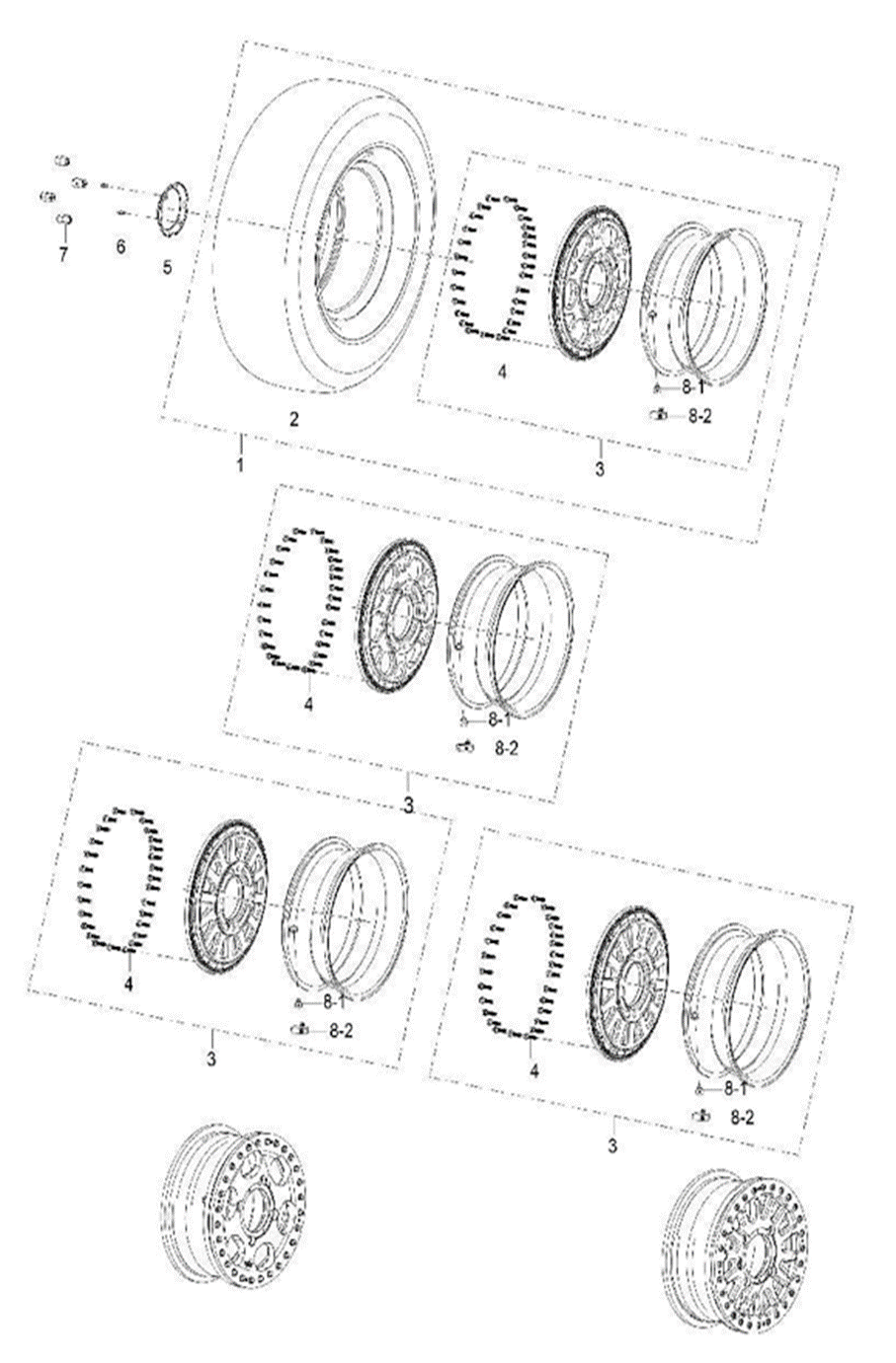 WHEEL CAP NUT M12×1.5