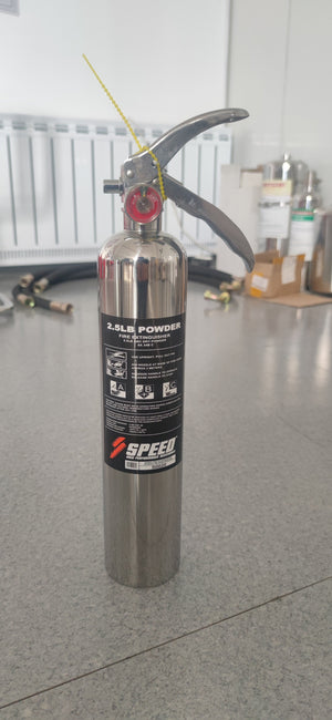 Speed Fire Extinguisher With Quick-Release Brackets