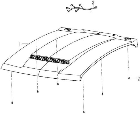 Ceiling cable components