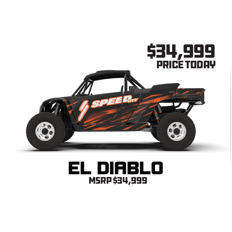 $34,999 MSRP - 2 Seat El Diablo Limited Edition