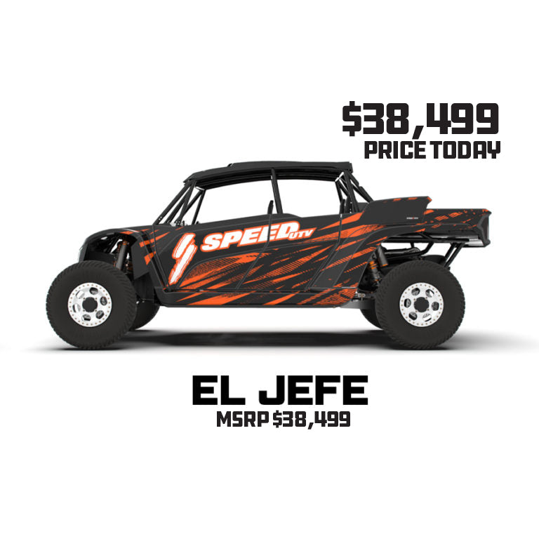 $38,499 MSRP - 4 Seat El Jefe Limited Edition