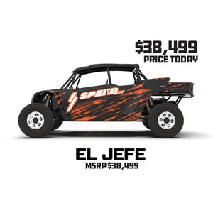 $38,499 MSRP - 4 Seat El Jefe Limited Edition
