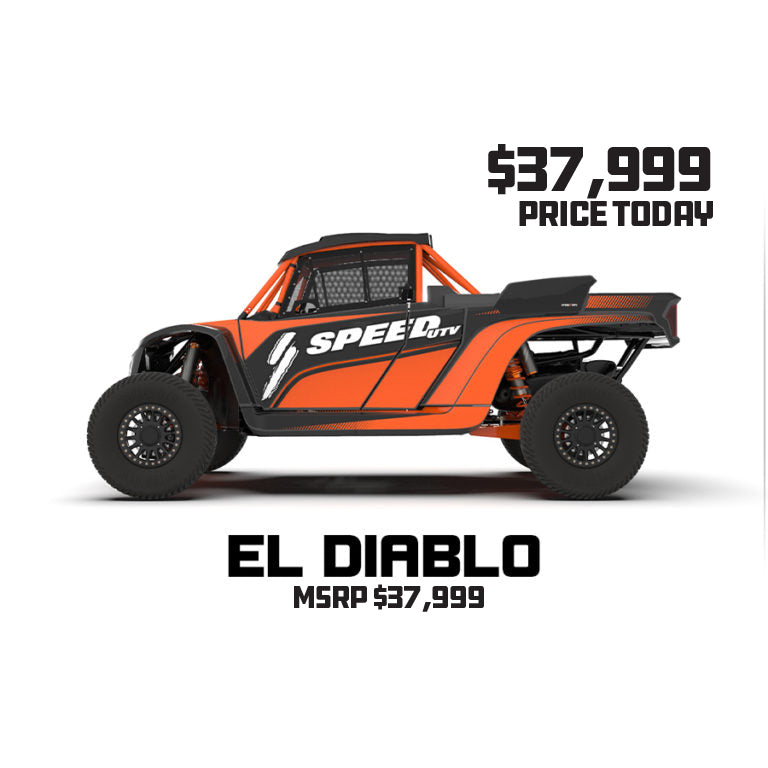 El Diablo Drag Racing $36,000.00 - 2 Seat El Diablo Robby Gordon Edition - SpeedUTVParts
