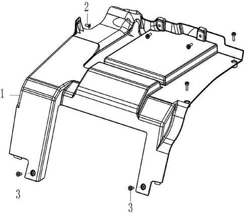 Seat floor panel IV